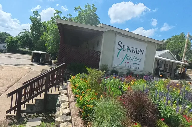 Dewarped 360 audit frame from parking boundary at 7:09 during the May 25, 2026 Sunken Gardens property walk.